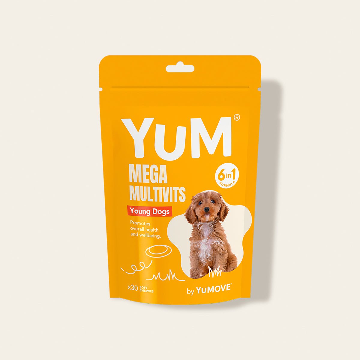 YuM MEGA Multivits Young Dog Vitamins for Puppies