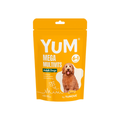 YuM MEGA MultiVits Adult Dog Vitamins 30 Soft Chewies