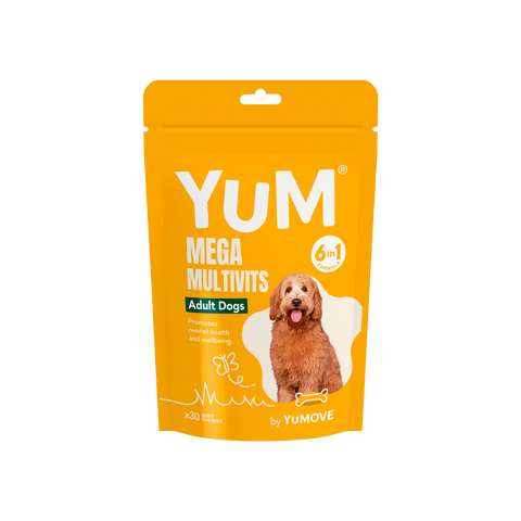 YuM MEGA MultiVits Adult Dog Vitamins 30 Soft Chewies