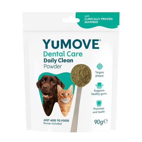 YuMOVE Dental Care Daily Clean Powder Dental Powder 90g Pouch