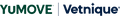 Logos of YUMOVE and Vetnique on a clear background